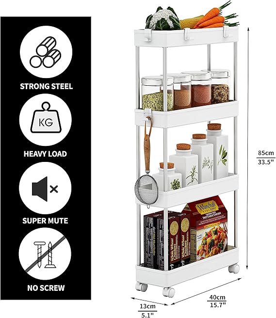 Carrito Organizador Slim Premium