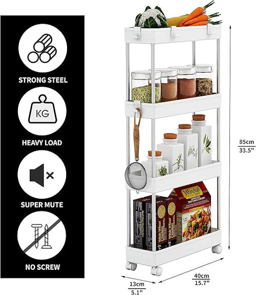 Carrito Organizador Slim Premium